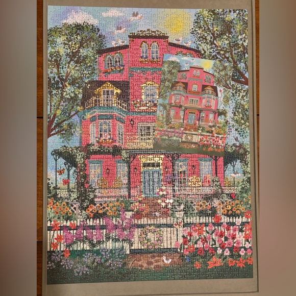 Gallison Joy Laforme Capeside Victorian 1000 Piece Foil Puzzle - Picture 3 of 3